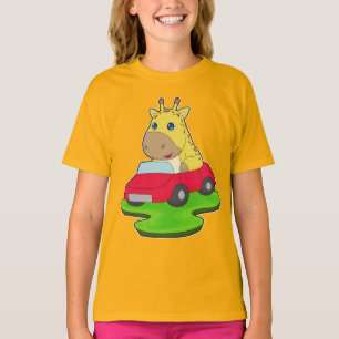 Camiseta Giraffe Car