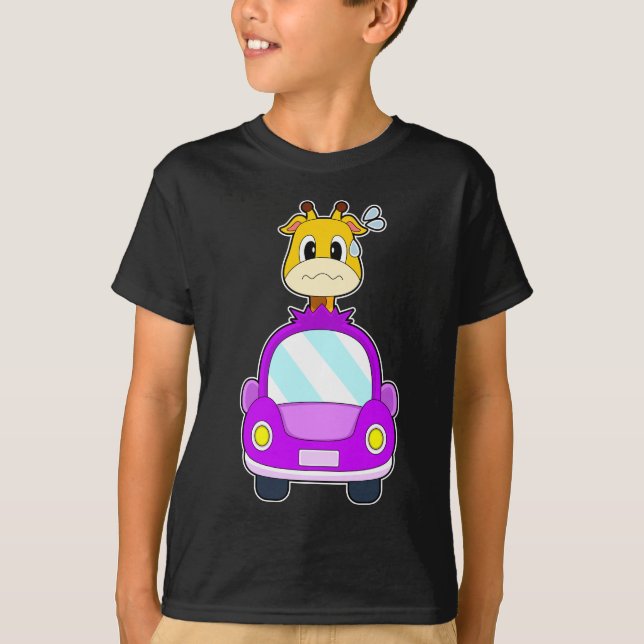 Camiseta Giraffe Car (Frente)
