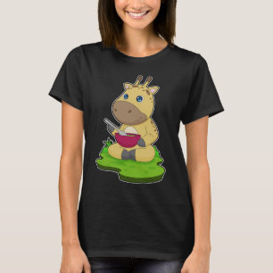 Camiseta Giraffe Comida Bowl