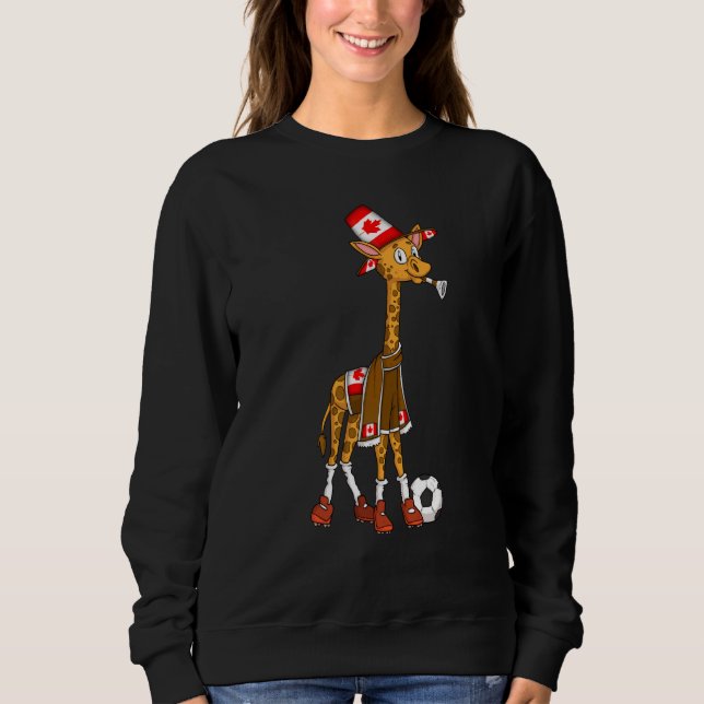 Camiseta Giraffe fan Canada (Frente)