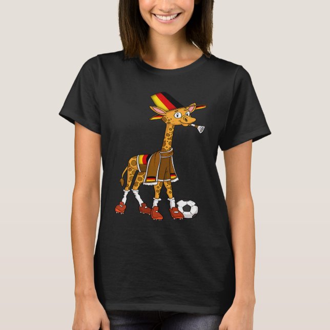 Camiseta Giraffe Fan Germany (Frente)