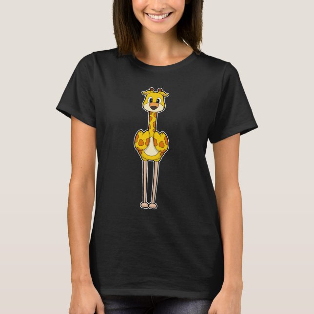 Camiseta Giraffe Flamingo (Frente)