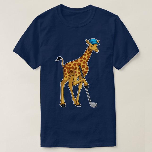 Camiseta Giraffe Golf Golf Club (Frente do Design)
