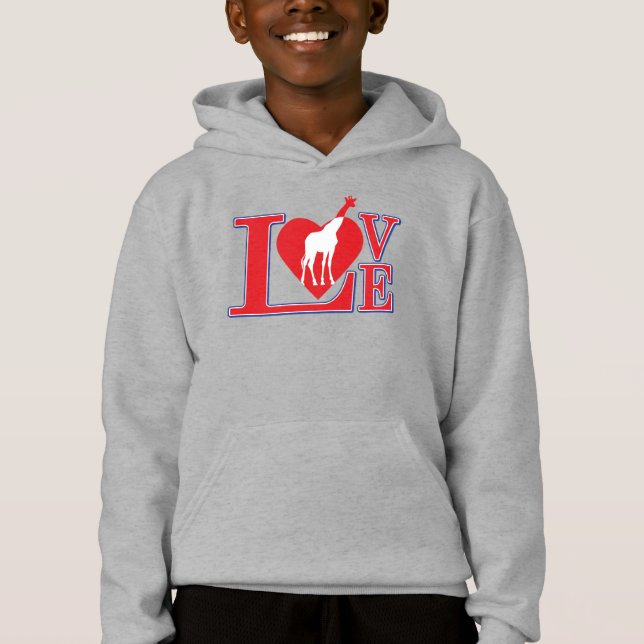 Camiseta Giraffe Love (Frente)