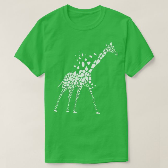 Camiseta Giraffe Lover Zoo (Frente do Design)
