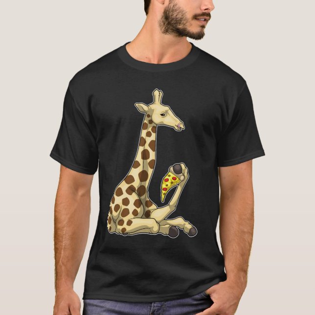 Camiseta Giraffe Pizza (Frente)