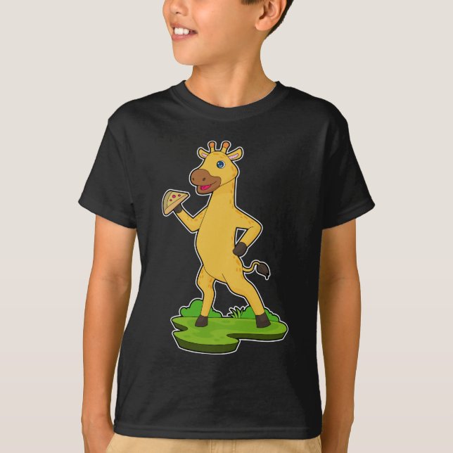 Camiseta Giraffe Pizza (Frente)