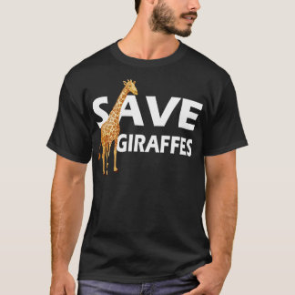 Camiseta Giraffe Save Girafas 1