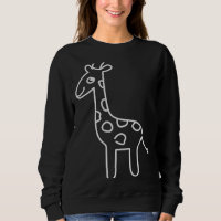 Giraffe Silhouette Willife Animal Cute Giraffe