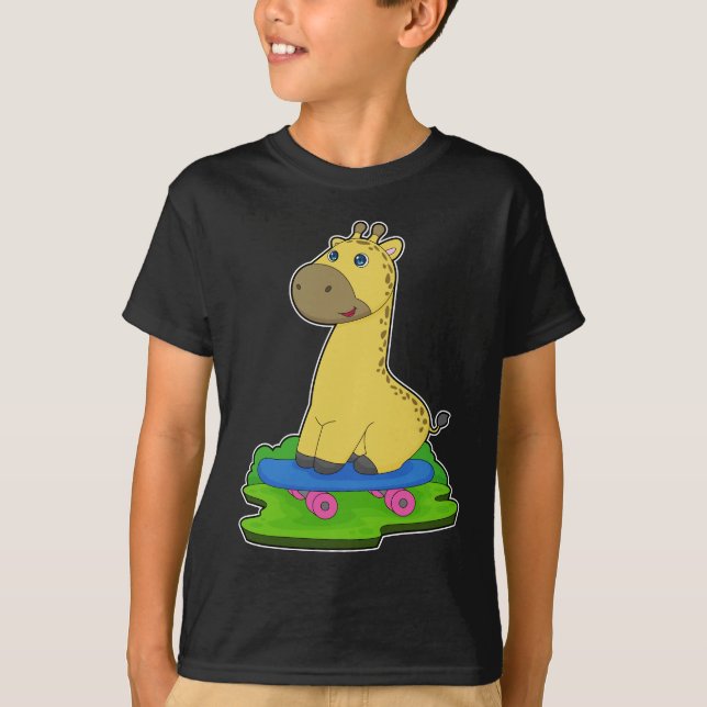 Camiseta Giraffe Skater (Frente)