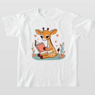 Camiseta Giraffe Storytime T Shirt