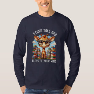 Camiseta Giraffe T-Shirt, Nature Lover Shirt, Animal Print