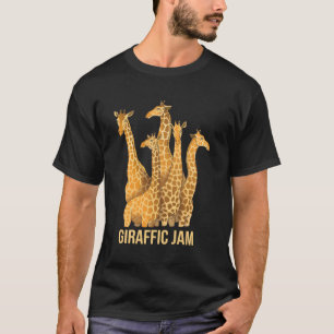 Camiseta Giraffic Jam Giraffe Traffic Pun