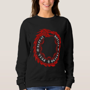 Camiseta Girar Estender Puxar Repetir Dragão Chinês Frio Ba