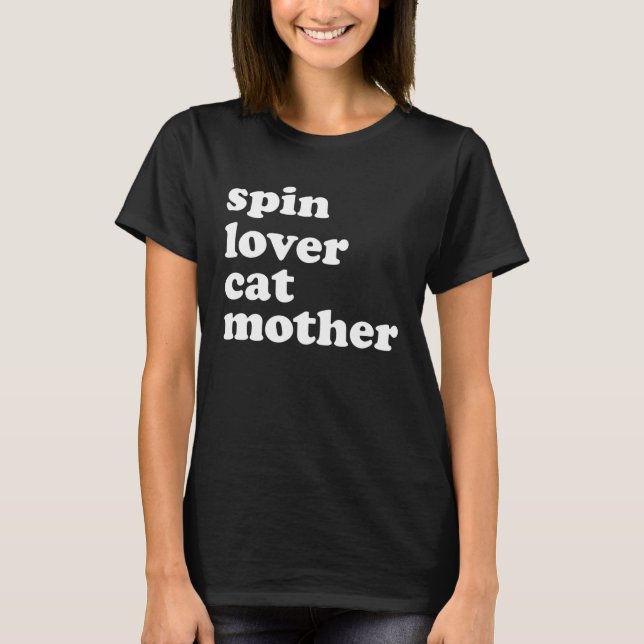 Camiseta Girar Mãe de Gato Academia de Ginástica Ama Aula d (Frente)
