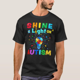 Camiseta GIRAR uma Luz no AUTISM