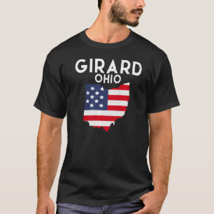 Camiseta Girard Ohio EUA State America Viagem Ohioan Premiu
