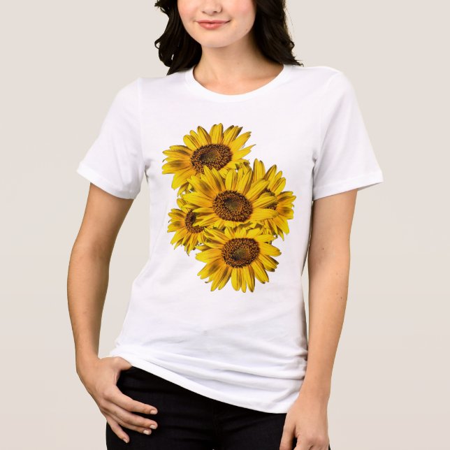 Camiseta Girassóis  (Frente)