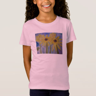 Camiseta Girassóis Amarelos de Verão