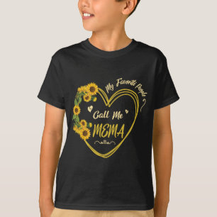 Camiseta Girassóis Coração Feliz Minhas Pessoas Favoritas M