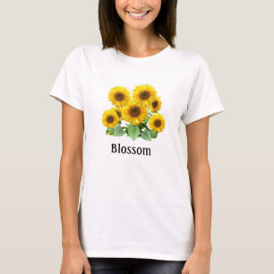 Camiseta Girassóis em Flor