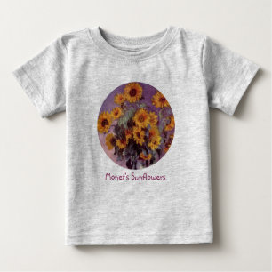 Camiseta Girassóis por Claude Monet