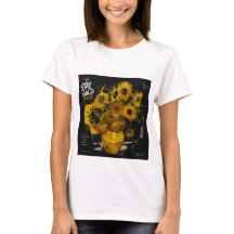 Camiseta Girassóis Stay Gold | Van Gogh Streetwear