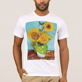 Camiseta Girassóis Vincent van Gogh