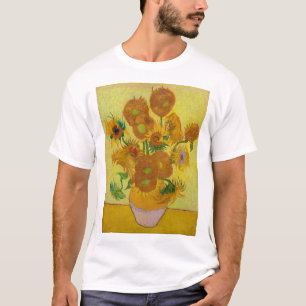Camiseta Girassóis, Vincent van Gogh, 1889