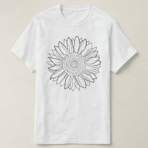 Camiseta girassol