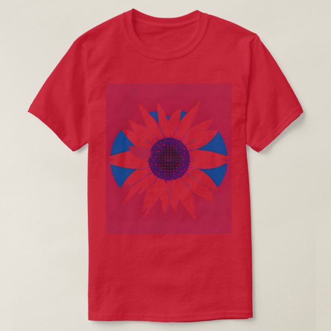 Camiseta girassol 1 (Frente do Design)