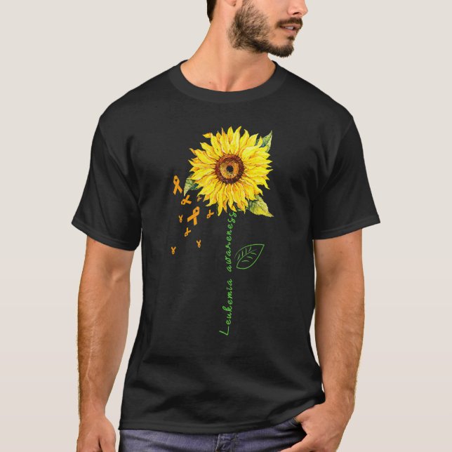 Camiseta Girassol 2 de Conscientização da LEUCEMIA (Frente)