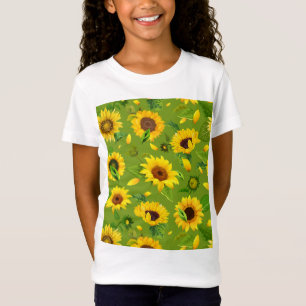 Camiseta Girassol Aquarela 4