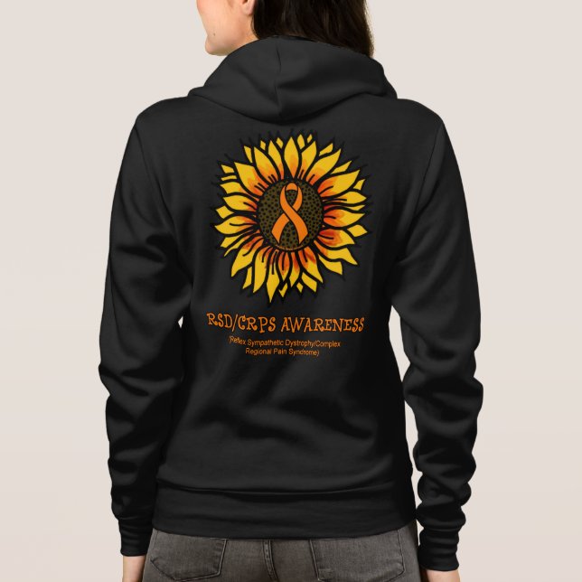 Camiseta Girassol/Awareness...RSD/CRPS (Verso)