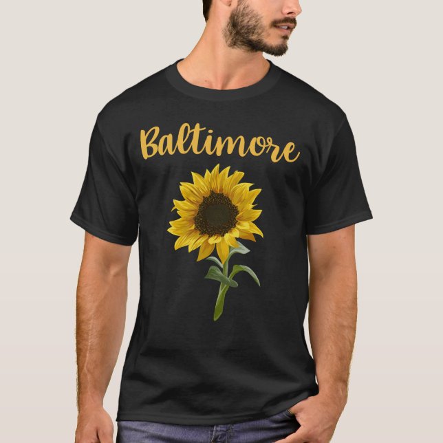 Camiseta Girassol - Baltimore (Frente)