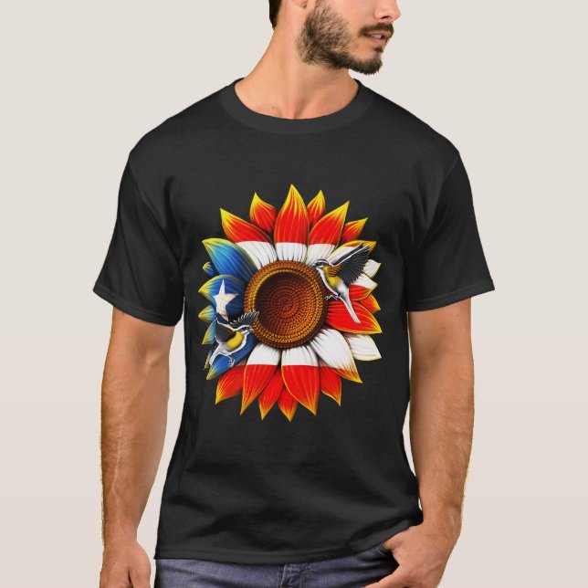 Camiseta Girassol de Porto Rico (Frente)