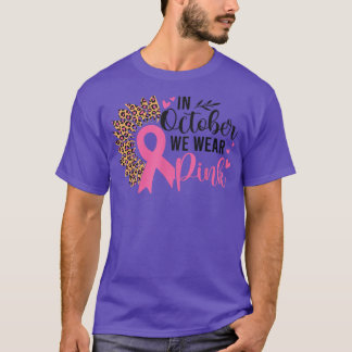 Camiseta Girassol Em Outubro Vestimos Cancer Rosa