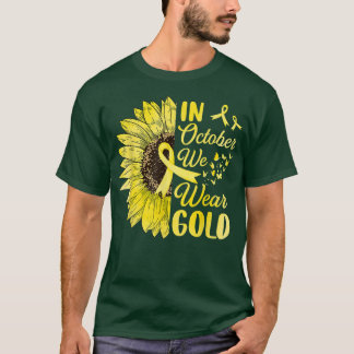 Camiseta Girassol Em Setembro Vestimos A Infância Dourada