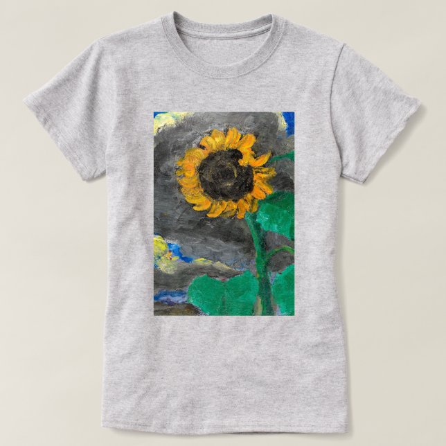 Camiseta Girassol | Emil Nolde | (Frente do Design)