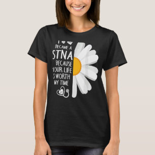 Camiseta Girassol Eu Tornei-Me Um Stna Porque A Sua Vida É 