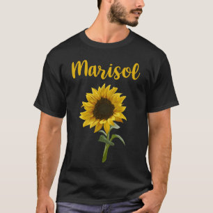Camiseta Girassol Feliz - Nome Marisol