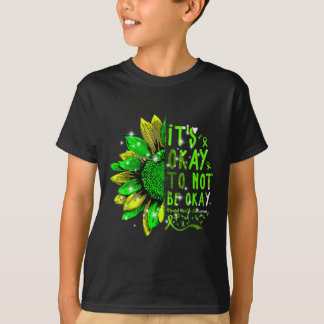 Camiseta Girassol Fofo Tudo Bem Não Estar Bem Saúde Mental