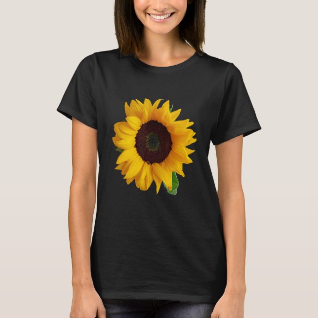 Camiseta Girassol fotorealista (Frente)