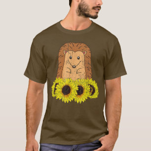 Camiseta Girassol Girassol Porco Porco Amarelo Flor S