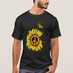 Camiseta Girassol Gnomo Com Abelha Hippie Gnomo Para Flor G