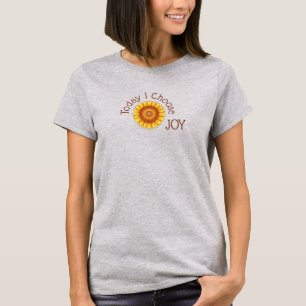 Camiseta Girassol - Hoje eu escolho JOY