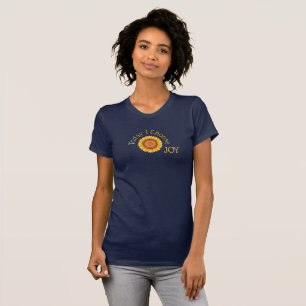 Camiseta Girassol - Hoje eu escolho JOY