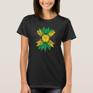 Camiseta Girassol Jamaicano Jamaica Jamaicano  