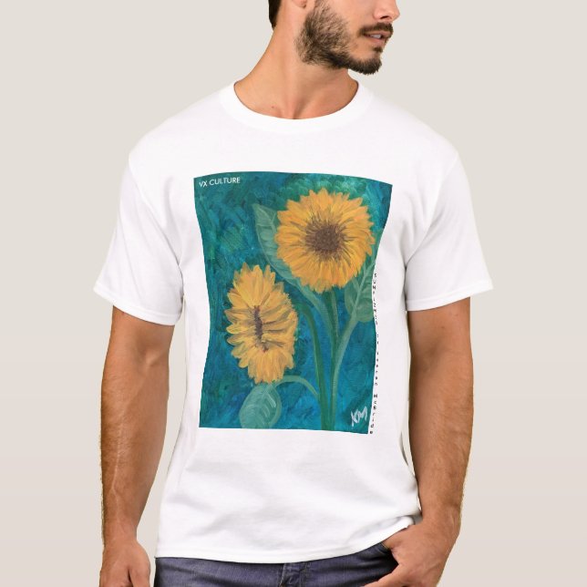 Camiseta GIRASSOL por Keenan (Frente)