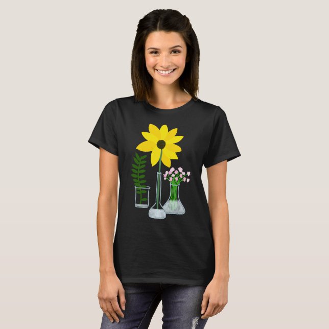 Camiseta Girassol Química (Frente Completa)